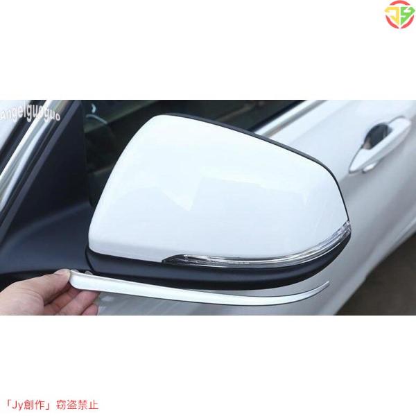 New♪車バックミラーストリップトリムカバー Absクローム用 bmw x1 f48/2017 18 1シリーズ/2シリーズツアラーf45 f46