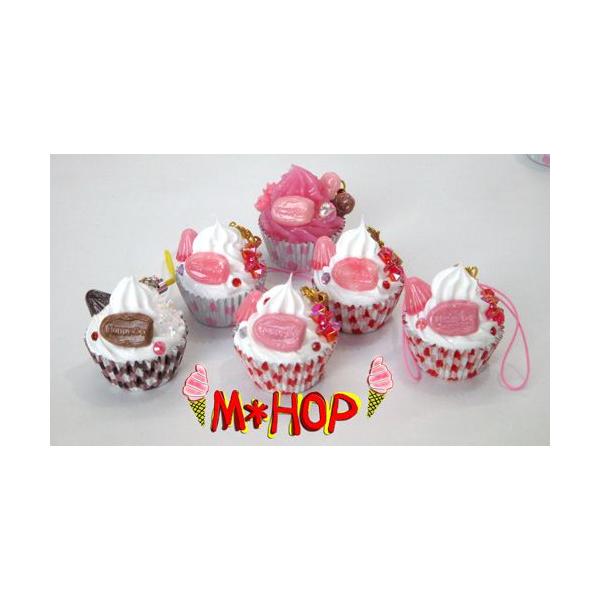 ケーキ  ストラップ  ハンドメイド different_m-hop-0627-6