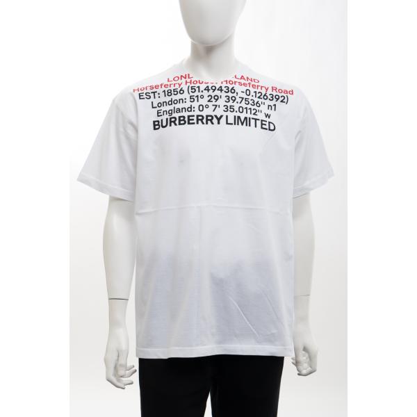 バーバリー Tシャツ 半袖 丸首 クルーネック 80483231 メンズ 8048323