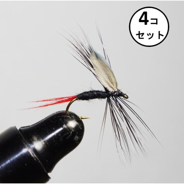 パラシュート ドライフライ #10 完成品フライ フライフィッシング