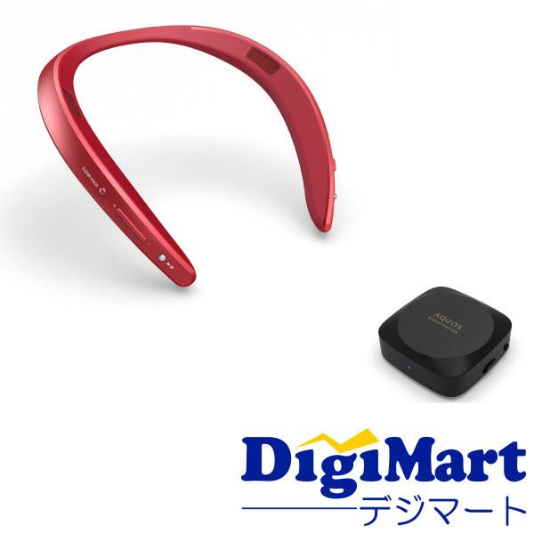SHARP AN-SS2 ワイヤレスヘッドセット レッド