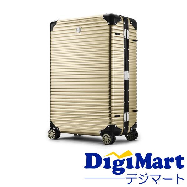 未使用品✨LANZZO ランツォ　スーツケース　Norman ゴールド　アルミ LANZZO ランツォ NORMAN 62902 スーツケース 87L [ゴールド] TSA
