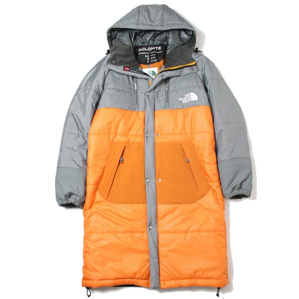 JUNYA WATANABE MAN x THE NORTH FACE ダブルネーム Sleeping Bag カスタム【グレー×オレンジ】