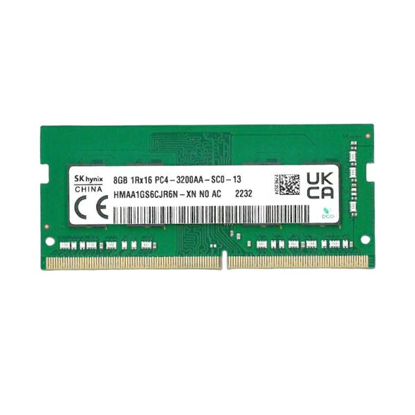 【新品未使用】SK hynix ノートPC用メモリ 8GB DDR4-3200 SK hynix 8GB DDR4 3200 mhz PC4 25600 SODIMM 260pin ハイニックス製