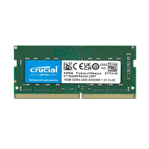 【メモリ】Crucial Micron 16GB DDR4-3200 ノートPC crucial（クルーシャル） 16GB Crucial Micron製 増設 メモリ ノート