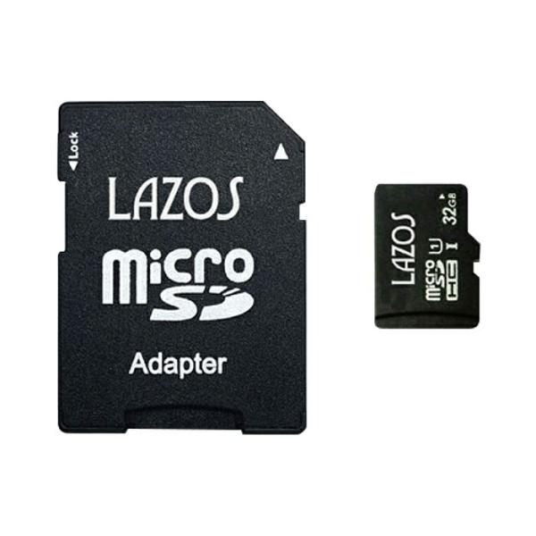 LAZOS ���\�X �}�C�N�� SDHC 32GB UHS-I U1 CLASS10 L-B32MSD10-U1�y�l�R�|�X�֔z������12���܂Łz ���i�摜2