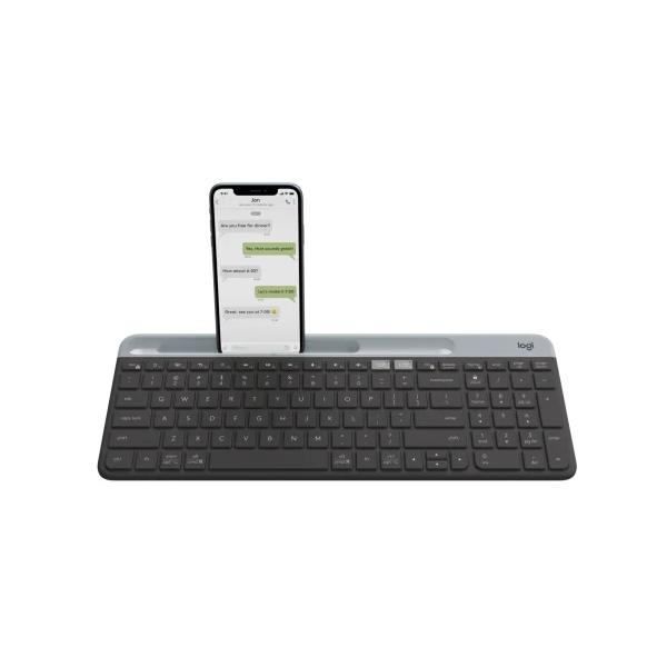 他サイト： スリムマルチデバイスキーボード logicool K580GR スリム コンパクト 静音の商品画像