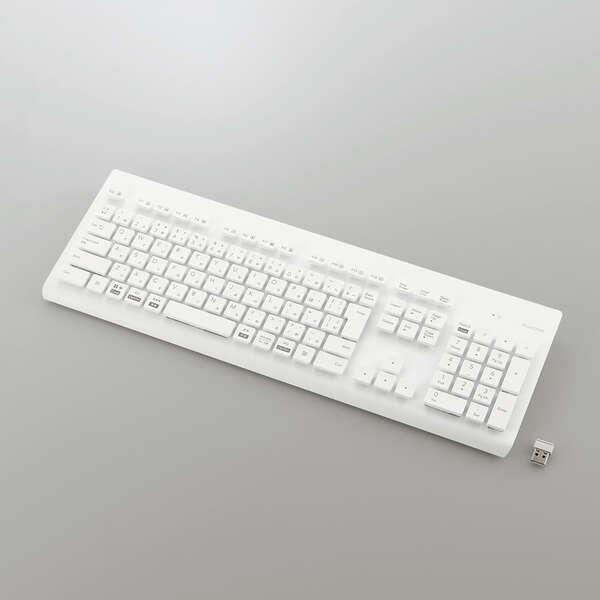 キーの隙間にたまったホコリを、丸洗いで簡単に除去可能。不意の水濡れでも安心の、防水タイプの2.4GHz無線キーボードです。IPX5対応の防水設計で水洗いが可能なため、キーボード本体を清潔に保てます。キートップを浮かせた“アイランドタイプ”の...