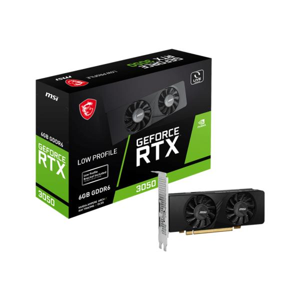 ジャンク　RTX3050LP MSI GeForce RTX3050 RTX 3050 LP 6G OC3 ロープロファイル 補助電源