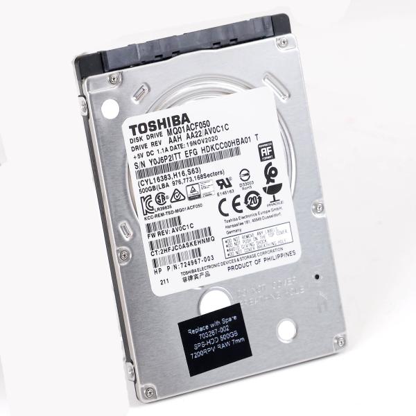 東芝製ハードディスクの中古品が入荷致しました。外観に細かな傷はありますが、入荷時に動作確認・初期化を行い問題なくご使用頂けます。フォームファクター 2.5型インターフェース SATA 6 Gbit/sフォーマット 512eバッファーサイズ ...