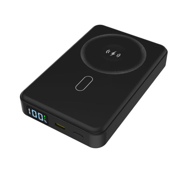 HIDISC 長寿命+超安全 準固体電池モバイルバッテリー 10000mAh (ブラック) HD4-SSMBTC30W10DSBK 返品種別A