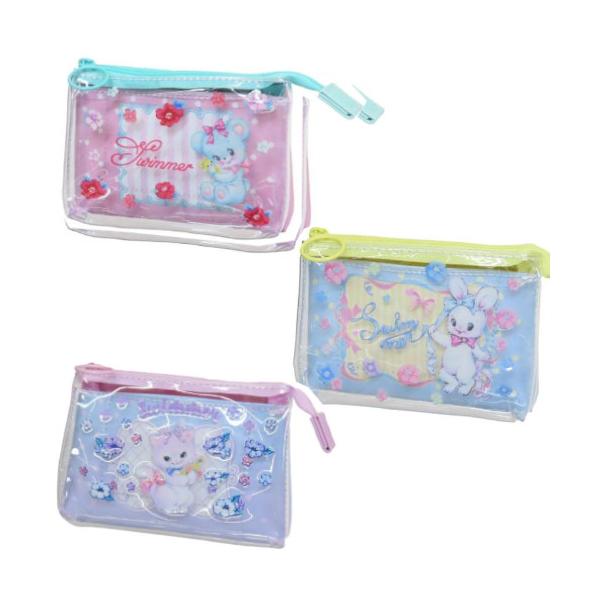 SWIMMER レイヤードポーチ スイマー グッズ ポーチ グッズ かわいい