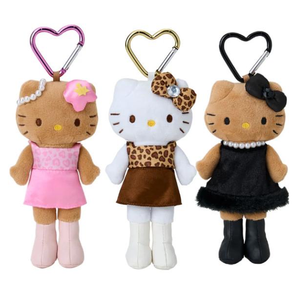 ハローキティ スタイルアップマスコット  キティちゃん キーホルダー キティちゃんグッズ大人  キーチャーム ギャルキティ 日焼けキティちゃん