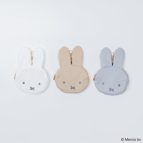 MIFFY BASIC FACE ダイカットポーチチャーム ミッフィー グッズ 大人 ミッフィー ポーチ  ミッフィー ミニポーチ ミニポーチ 小物入れ キャラクター ミニポーチ