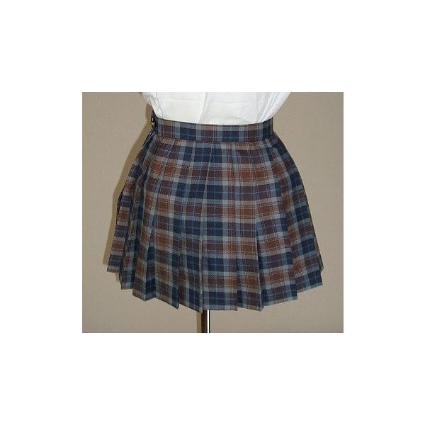 紺 茶 グレーチェックプリーツスカート スカート丈30cm スクール 学校制服 通学 高校生 学生 中学生 学生服 オリジナル Buyee 日本代购平台 产品购物网站大全 Buyee一站式代购 Bot Online
