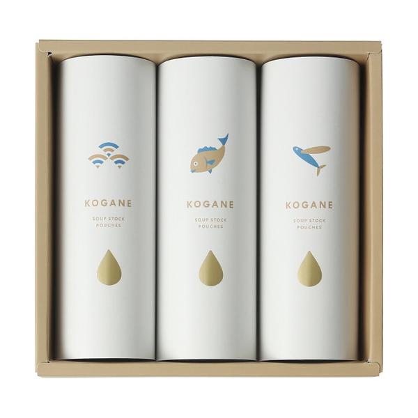 シンプルなのに華やか。上質感あふれるパッケージに、料理によって使い分けが出来る3種類の「だしパック」を詰め合わせました。■和風だし・鯛だし・あごだし各6g×各3袋■箱サイズ:19×18.7×4【用途】引出物 結婚祝 出産祝 仏事 快気 新築...