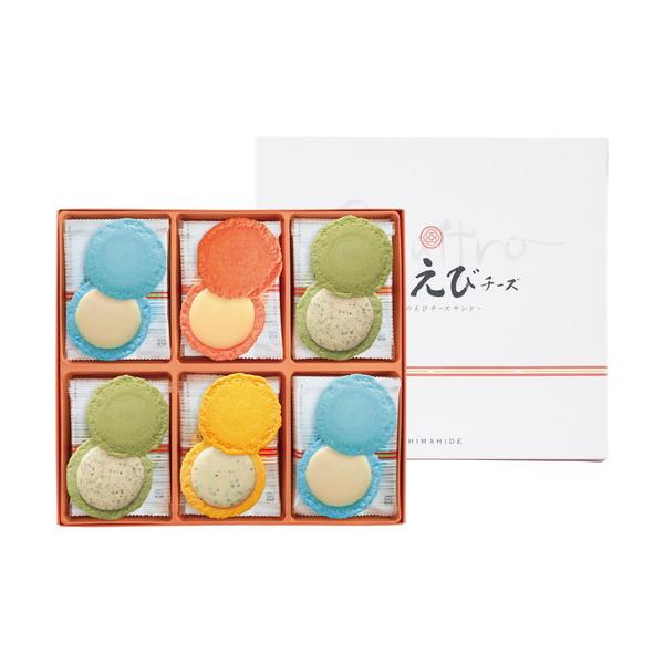 エビとチーズの美味しい出会いこれまでになかった新感覚えび菓子。4種のチーズをサクサクの海老煎餅でサンドしたまるでマカロンのような和スイーツ。サックサクの海老煎餅とチーズソースが口の中で溶けてゆきます。見た目も華やかな和と洋の融合をお楽しみ下...