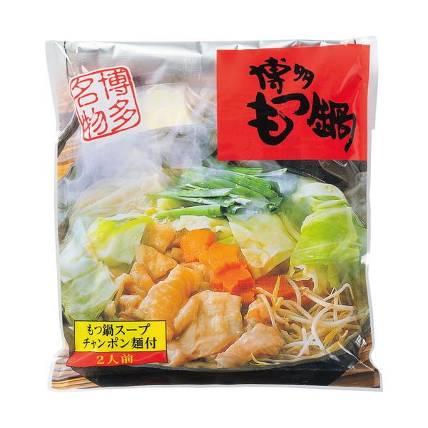 博多の特産品 博多もつ鍋■博多もつ鍋 牛もつレトルト150g・もつ鍋スープ42g・スライスガーリック3g・輪切り唐辛子2g・ちゃんぽん麺(乾麺)80g×各1■箱サイズ:19×17×3【用途】引出物 結婚祝 出産祝 仏事 快気 新築 記念 贈...
