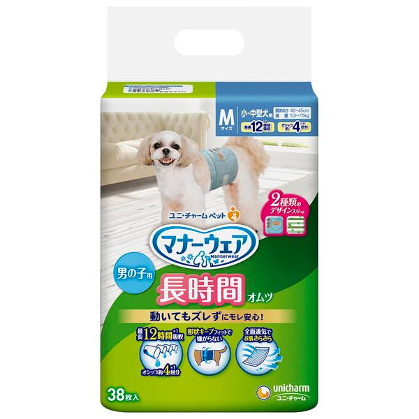 Ken　犬用マナーウェア 男の子用 Mサイズ 38枚入り 12袋セット Ken 犬用マナーウェア 男の子用 Mサイズ 38枚入り 12袋セット Amazon