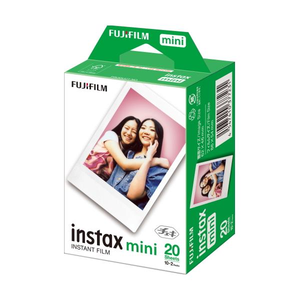 富士フィルム チェキフィルム 2本パック 20枚 INSTAX MINI JP 2