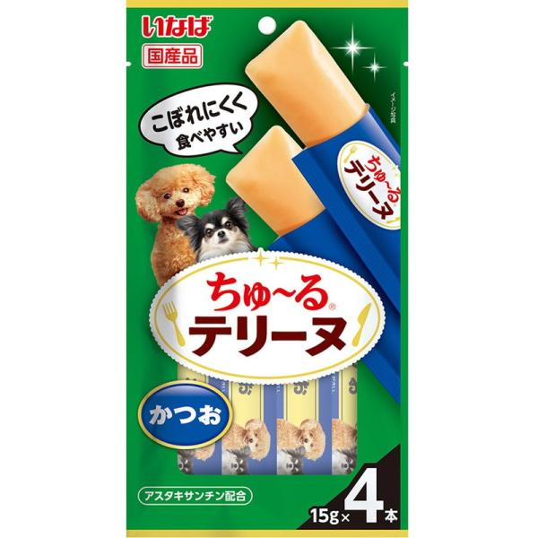 いなばペットフード いなば ちゅ〜るテリーヌ かつお 15g×4本
