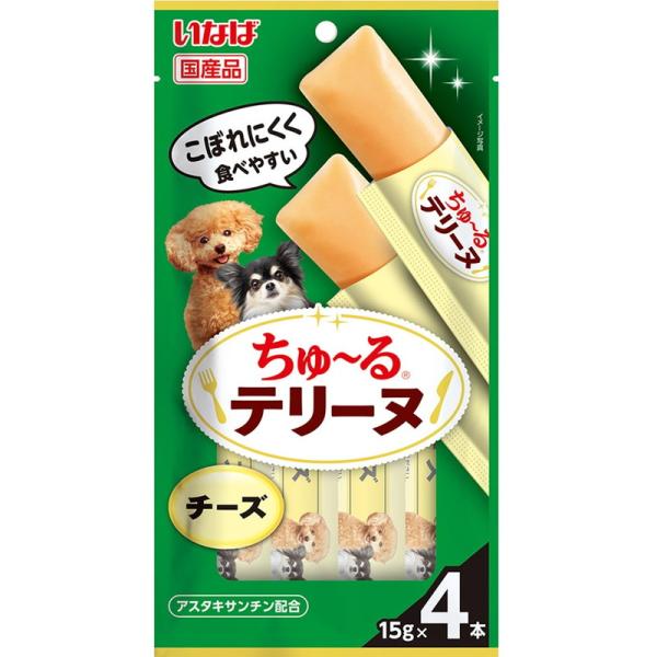 いなばペットフード いなば ちゅ〜るテリーヌ チーズ 15g×4本