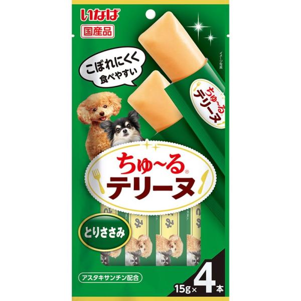 いなばペットフード ちゅ〜るテリーヌ とりささみ 15g×4本