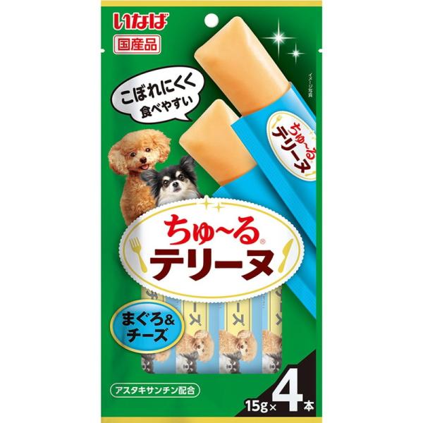 いなばペットフード ちゅ〜るテリーヌ まぐろ＆チーズ 15g×4本