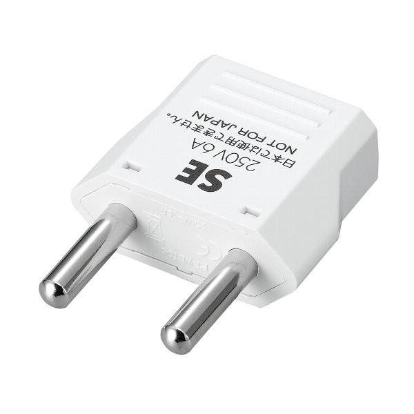 ●出張や海外旅行の必需品です。●海外で日本の電気製品を使うための変換プラグです。【仕様】●出力プラグ形状（オス）：タイプSE●入力ソケット形状（メス）：タイプA●主な対応国：ドイツ・フランス・スペイン・オランダ・中国・韓国など●海外での名称...