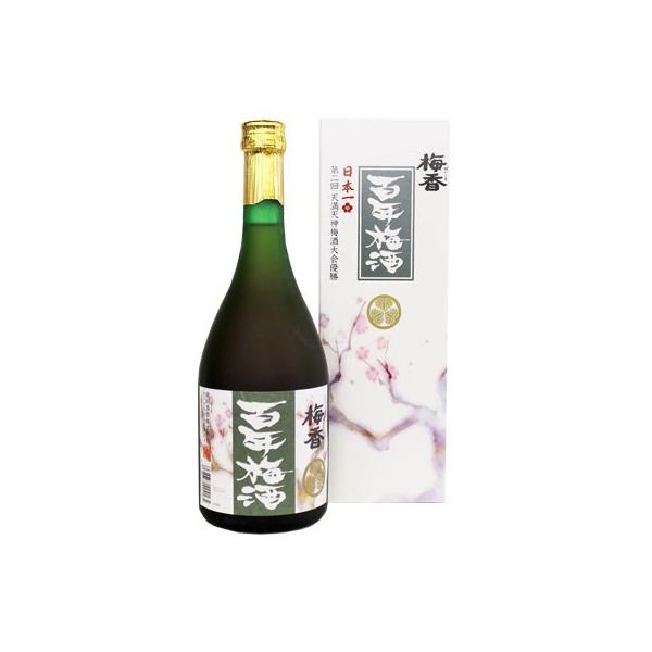 明利酒類　明利　本格梅酒　梅香　百年梅酒　720ml（化粧箱入り）
