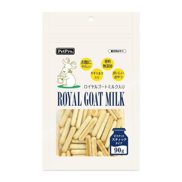 ペットプロ ロイヤルゴートミルク入りビスケット スティックタイプ 90g