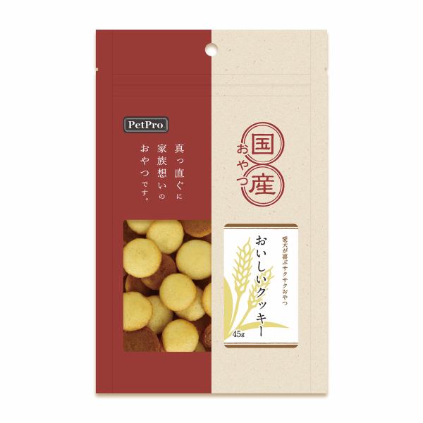 ペットプロ 国産おやつ おいしいクッキー 45g