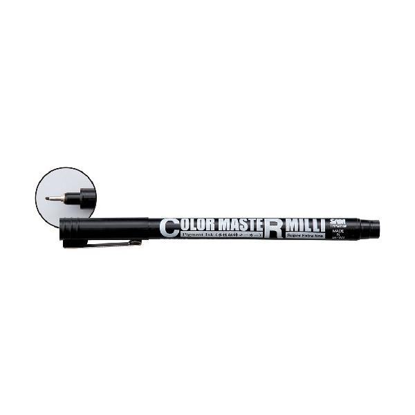 アーテック S.M カラーマスター ミリ 0.1mm BK