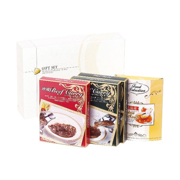 素材から出る甘みと香辛料が程よくマッチしたまろやかでコクのあるビーフカレーです。玉ねぎの名産地、淡路島で採れた糖度の高い「フルーツ玉ねぎ」を使用して作った玉ねぎスープです。まろやかでコクのある味わいでカレーとの相性も抜群です。■ビーフカレー...