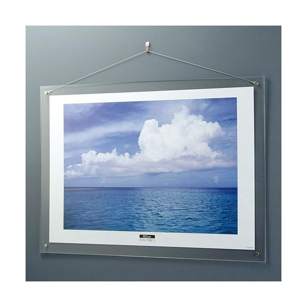 アクリル製 壁掛けタイプピクチャーフレーム ナカバヤシ B2判 ナカバヤシ アクリルピクチャーフレーム 壁掛けタイプ B2 フ-ACH-B2