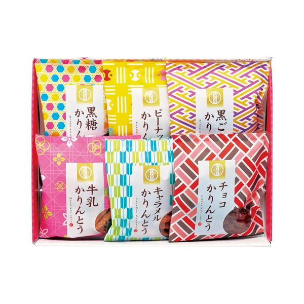 いろいろなフレーバーを楽しめるかりんとう詰合せです。　【黒糖かりんとう】サクサクッとした食感に仕上げた、風味豊かなハチミツ入りです。　【ピーナッツかりんとう】ピーナッツの香ばしさと甘みが調和した、風味豊かなかりんとう。　【牛乳かりんとう】牛...