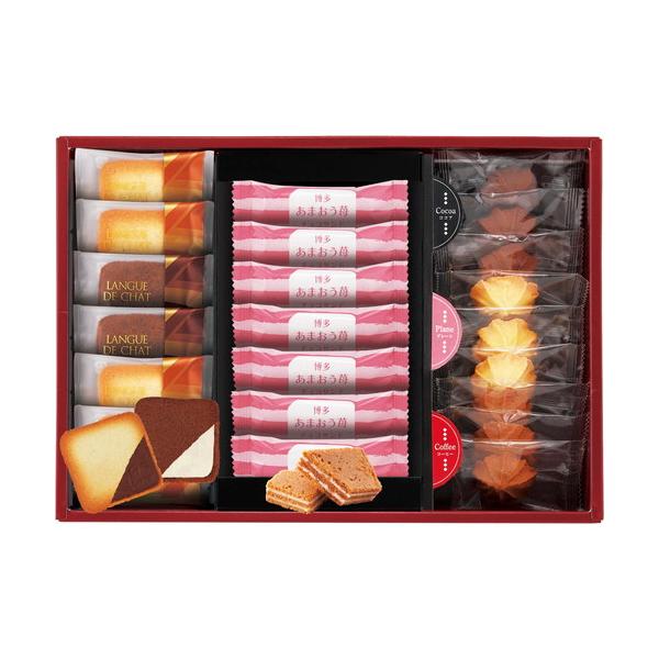 はかたあまおう苺チョコサンド・菓子詰合せ AS-250N(A4)送料無料・包装無料・のし無料