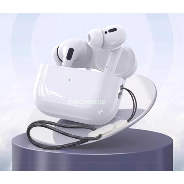 AT2★2026年最新型高音質ノイズキャンセリングワイヤレスイヤホン★AirPods Pro 2互換品アップルiPhone/Android/PC対応Bluetooth