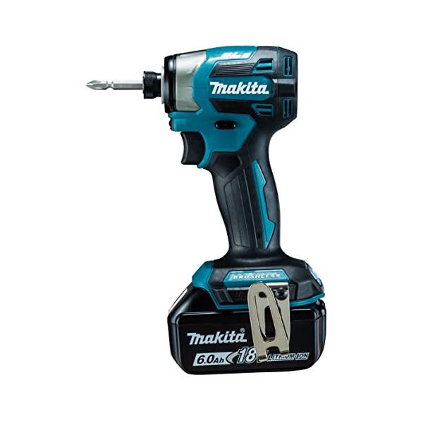 マキタ Makita 充電式インパクトドライバ 青 18V6Ah バッテリ2本 マキタ Makita 充電式インパクトドライバ 青 18V6Ah バッテリ2本