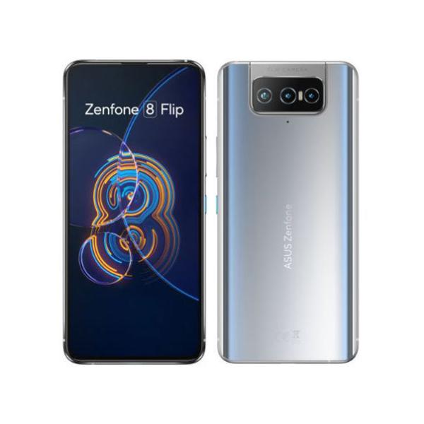 [新品未開封] Zenfone 8 Flip 8GB/256GB グレイシアシルバーZS672KS-SL256S8 SIMフリー シムフリー  195553317047/4711081317043