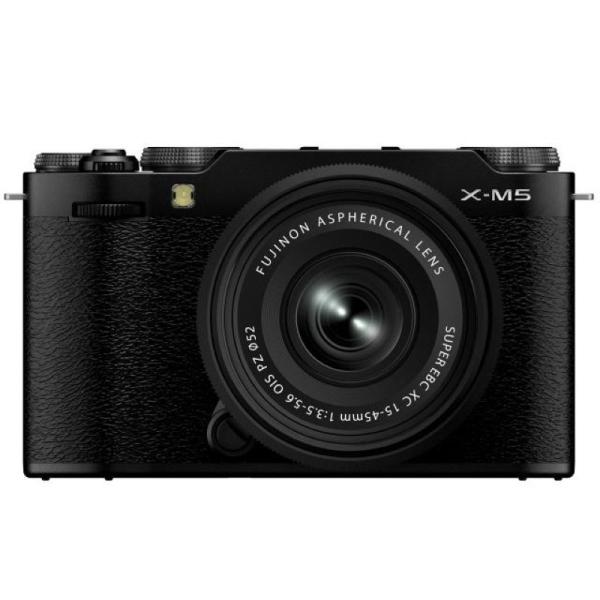 他サイト： 【新品】 FUJIFILM / 富士フイルム  X-M5 XC15-45mmレンズキット ブラック 4547410555172の商品画像