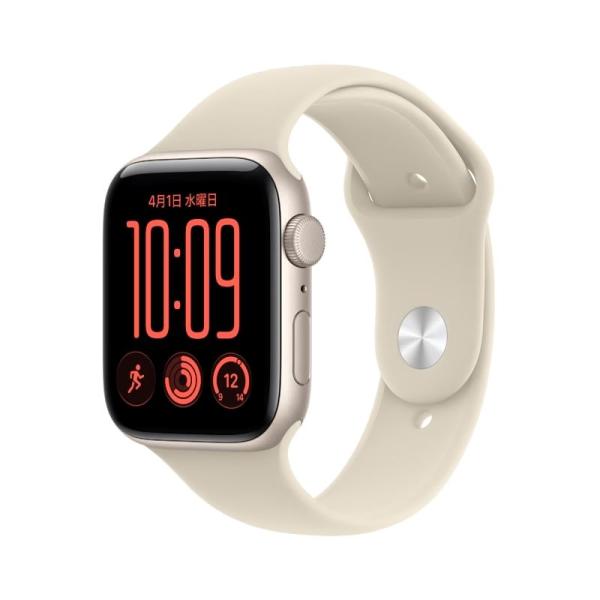 【新品未開封】 Apple Watch SE 3 GPSモデル 44mm MJL34J/A スターライト-S/M 4549995707861