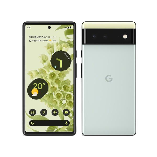 [新品] Google Pixel 6 128gb 本体 Sorta Seafoam ブルー 青 SIM