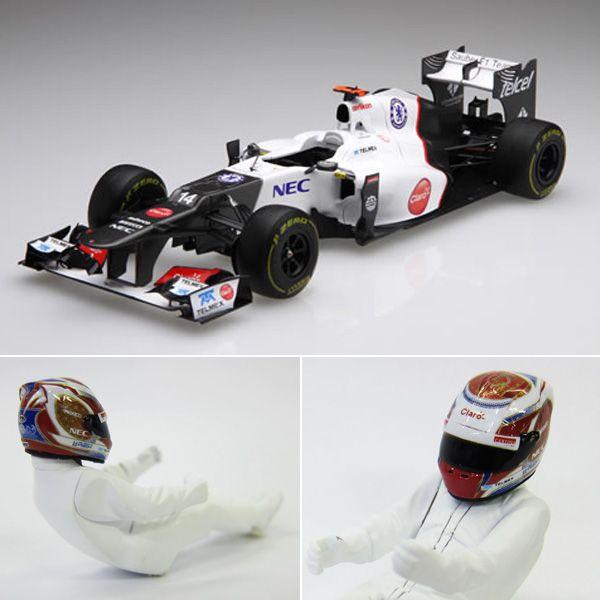 フジミ 1/20 ザウバーC31 スペインGP ドライバーフィギュア付 