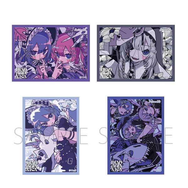 ムービック Arteveloカードスリーブ ていら 4種セット(botanical