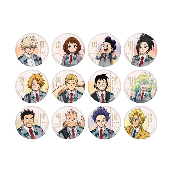 僕のヒーローアカデミア エピローグビジュアル トレーディング箔押し缶