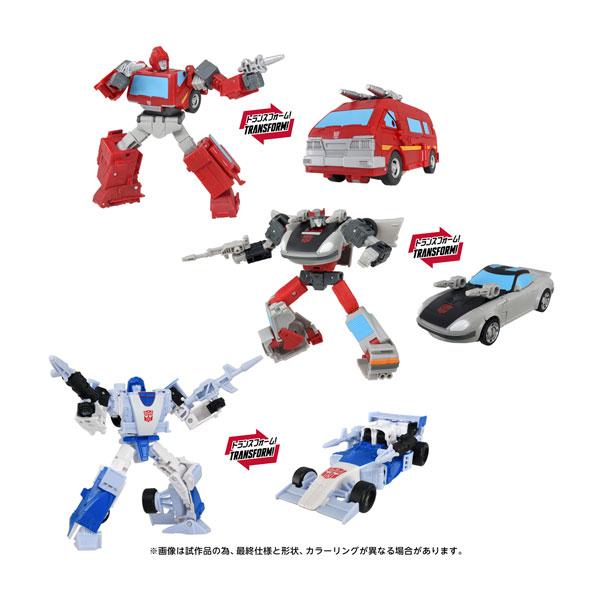 送料無料◆トランスフォーマー エイジ・オブ・ザ・プライム オートボットミラージュ＆アイアンハイド＆ブルーストリーク T-SPARK ZONE 流通限定商品 【2月予約】