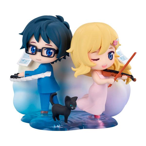 Qset＋ 四月は君の嘘 宮園 かをり＆有馬 公生 グッドスマイルアーツ 