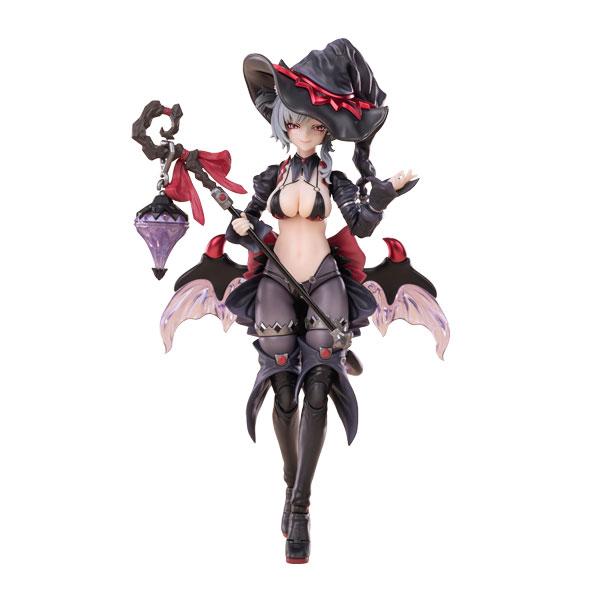 魔女フィギュア 黒猫付き 魔女フィギュア 黒猫付き