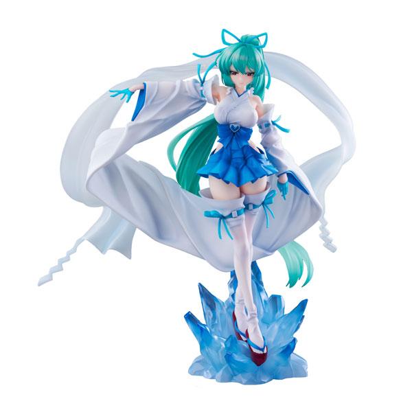 送料無料◇魔法少女にあこがれて マジアアズール 薄氷巫女 DXver